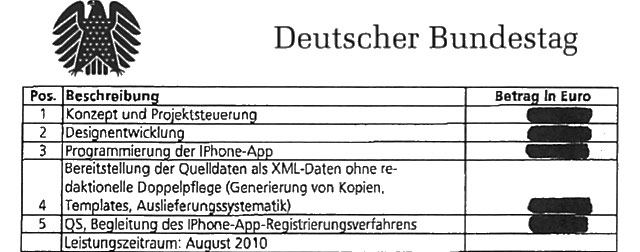 Kosten Der Bundestags-App Bleiben Unter Verschluss › Iphone-ticker.de